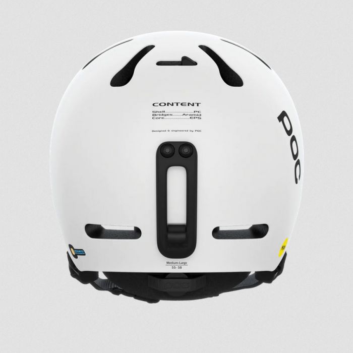 POC Fornix MIPS Ski und Snowboard Helm (2022) Hydro White - Freeridershop