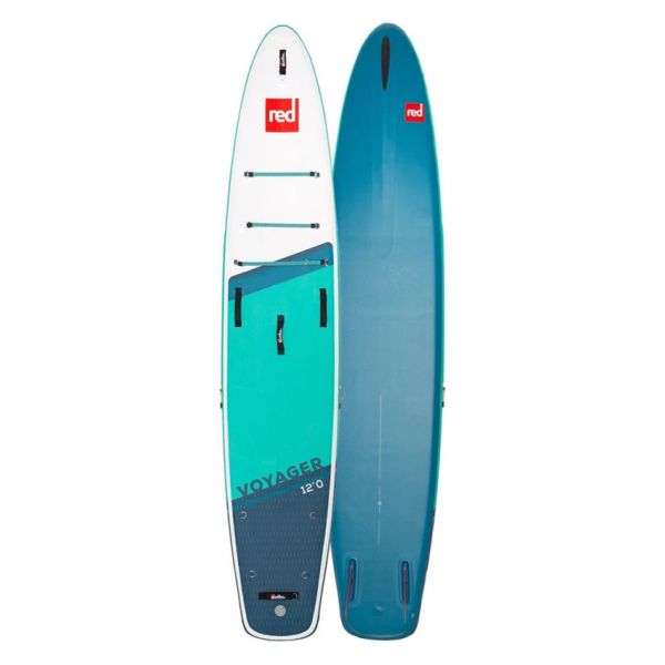 Red Paddle Co Voyager 12.0 x 28 MSL SUP Board (2022) mit Titan 2 Pumpe