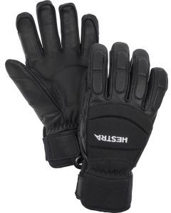 Hestra Vertical Cut CZone 5 Finger Handschuhe Black/Blk